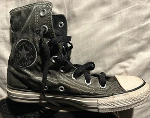 Converse All Star High Hi Tops Größe 5 dunkelgrün - Bild 1 von 8