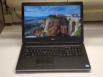 DELL PRECISION 7710 17.3" FHD i5-6300HQ 16GB RAM 240GB SSD RADEON R9 M375X Foto 1 de 4
