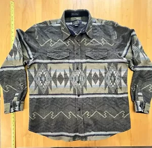 Pendleton XL Wool Western Aztec Yellowstone Shirt Jacket Thomas Kay Men's - Picture 1 of 9