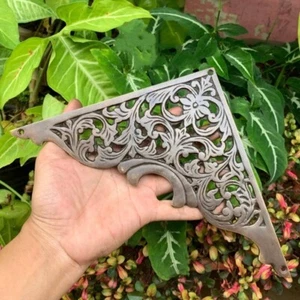 2pcs 7.87" inches Vintage Decorative Antique Solid Brass Ornate Corner protecto - Picture 1 of 6