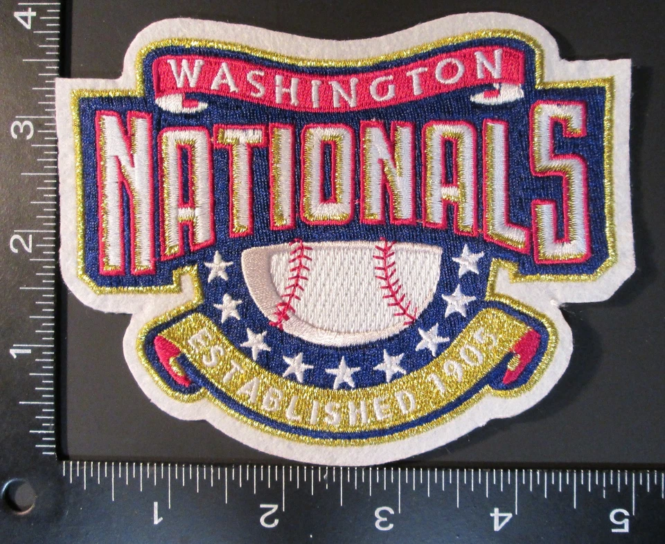 Washington Nationals PICK YOUR PATCH RFK Stadium DC Inaugural Season - Image 1 of 1