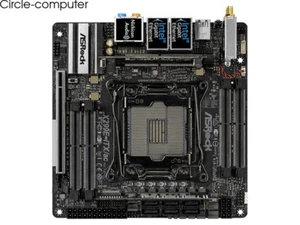 For ASROCK X299E-ITX/ac motherboard X299 LGA2066 4*DDR4 128G M-ITX Tested ok - Picture 1 of 3