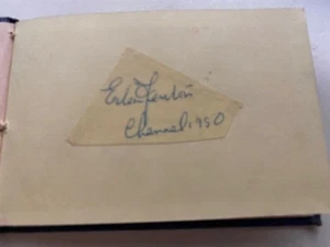 Eileen Fenton 1950 Channel swimmer original signature from my autograph book - Picture 1 of 1
