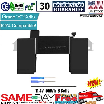 ✅A2389 A2337 Battery for Apple MacBook Air 13" A2337 Air M1 Entry 2020 EMC 3598 - Image 1 of 4