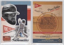 2013 Panini America's Pastime Silhouettes Materials /125 Prince Fielder #S-PF