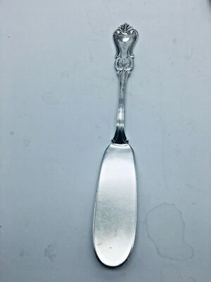 ANTIQUE CIRCA 1850's NORTON & SEYMOUR COIN SILVER SPREADER -MONOGRAMMED - Image 1 of 4