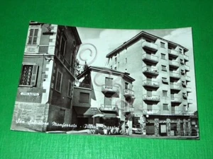 Cartolina San Salvatore Monferrato - Piazza Mazzini 1955 ca - Bild 1 von 1