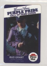 1998 Pizza Hut Minnesota Vikings Purple Pride Hall of Fame Bud Grant HOF