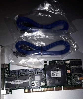 Adaptec Serial ATA RAID 2410SA & 2 cables - Image 1 of 4
