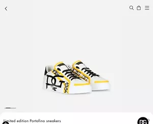 Dolce and Gabbana portofino sneakers men 11. Original Price 927 Dollars - Picture 1 of 2