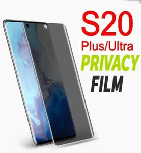 Für Samsung S21 S22 Note20 Hydrogel Blickschutzfolie Privacy Sichtschutz Folie - Bild 1 von 12