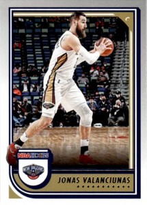 2022-23 Hoops Basketball Card Jonas Valanciunas #143