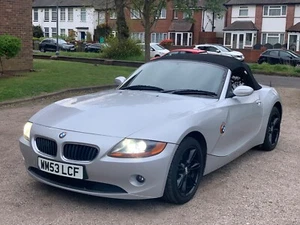 2003 BMW Z4 2.5 INLINE 6 CYLINDER 3DR ROADSTER MANUAL TRANSMISSION SILVER - Picture 1 of 20