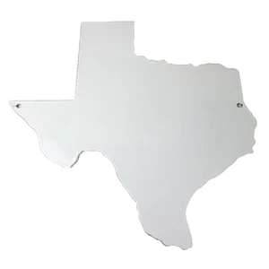 Vintage Texas Shaped Sign - USA Humble Gas Service Station Pump Porcelain Sign - Picture 1 of 17