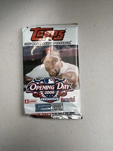 2006 Opening Day Edition MLB Baseball Cards One (1) Pack - Unopened - Picture 1 of 2