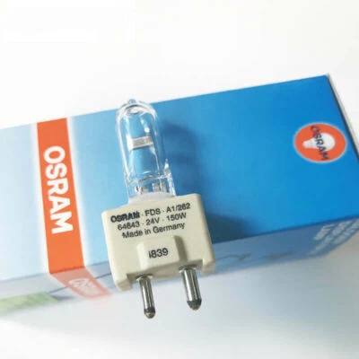 Osram 64643 24V150W halogen instrument bulb DZE/FDS dental curing machine bulb - Image 1 of 4