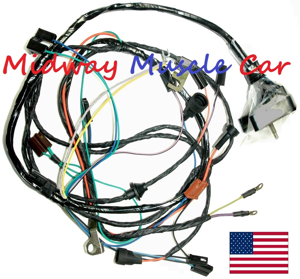 engine wiring harness 70 71 Chevy Camaro 350 307 396 ss rs/ss z/28 - Image 1 of 1