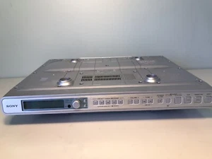 SONY Under Cabinet CD Player Radio ICF CD553RM Weather NO Mounting Hardware - Picture 1 of 3