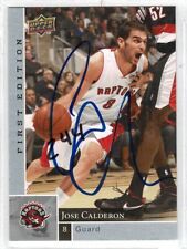 Jose Calderon signed autographed card! Authentic! 12403