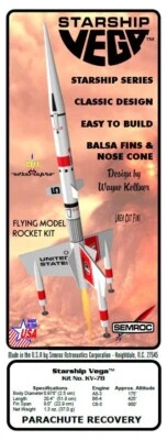 Flying Model Rocket Kit - Semroc 'Starship Vega' - Image 1 of 4