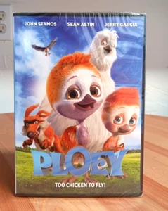 Ploey Too Chicken To Fly DVD 2019 Sealed Animated Jerry Garcia John Stamos - Picture 1 of 2