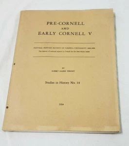 Pre-Cornell & Early Cornell V Studies in History No 19 Albert Hazen Wright 1954 - Picture 1 of 10