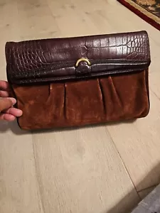 Liz Clairborne braune Echtleder Damen Handtasche - Bild 1 von 7
