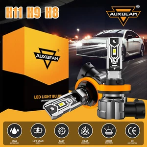 AUXBEAM H11 LED Headlight Bulbs Low Beam for Ford F-150 XL XLT Lariat 2015-2022 - Picture 1 of 11