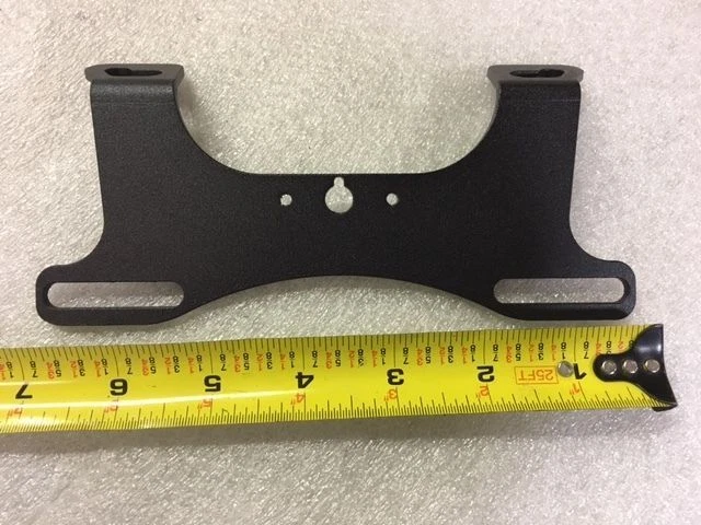 KAWASAKI NINJA 650R EX650C FENDER ELIMINATOR TAIL TIDY NTS 2009 2010 2011 BLACK - Image 1 of 1