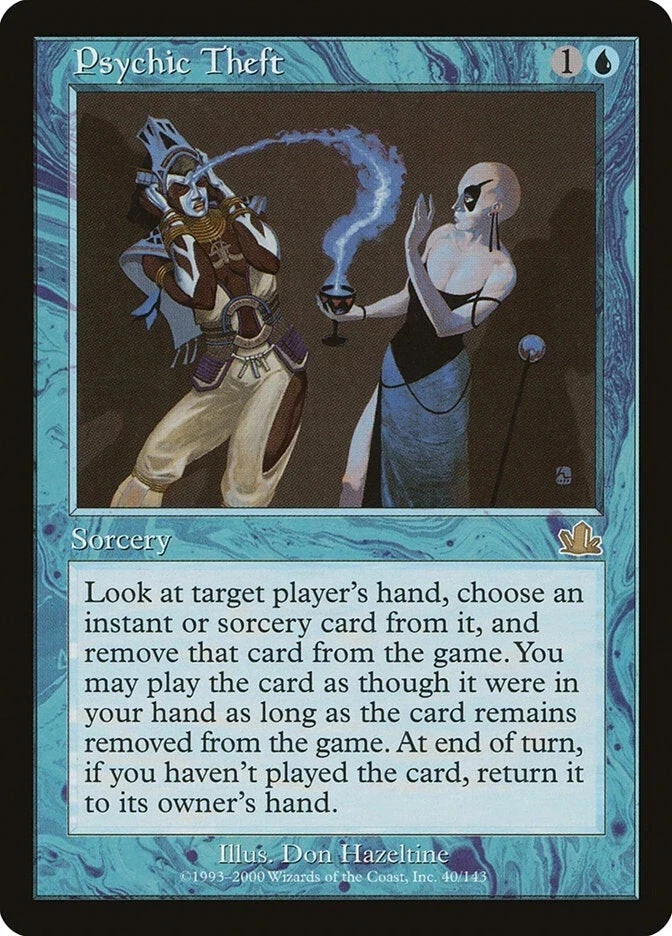 MTG - Psychic Theft Prophecy - Image 1 of 1