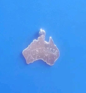 Vintage Sterling Silver 925 Australia Pendant Charm - Picture 1 of 5