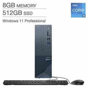 Dell inspiron 3020 SFF Small Desktop PC i5-13400 8GB 512 SSD WiFi W11P OB