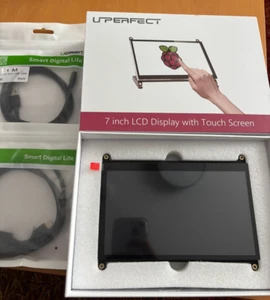 UPERFECT 7 inch Touchscreen for Raspberry Pi – Open Box, Unused, Complete - Photo 1/7