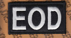 US Army EOD Explosive Ordnance Disposal Brassard ~3.25" w/ HOOK color patch m/e