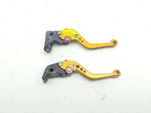 08 Yamaha YZFR6 R6 Front Aftermarket PAZZO RACING Brake/Clutch Hand Levers - Picture 1 of 6