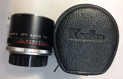 Kenko KFT 自动 Teleplus 3X 镜头带盒 GnuFoundArt — 第 1/4 张图片