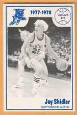 Jay Shidler Kentucky Wildcats 1977-78 Card #18 Lawrenceville Illinois 1L