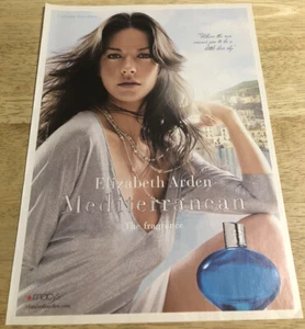2007 CATHERINE ZETA JONES Mediterranean Ad - Magazine Fragrance Ad - Bild 1 von 1