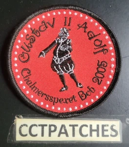 2005 GUSTAV II ADOLF CHALMERSSPEXET BOB PATCH - Picture 1 of 2