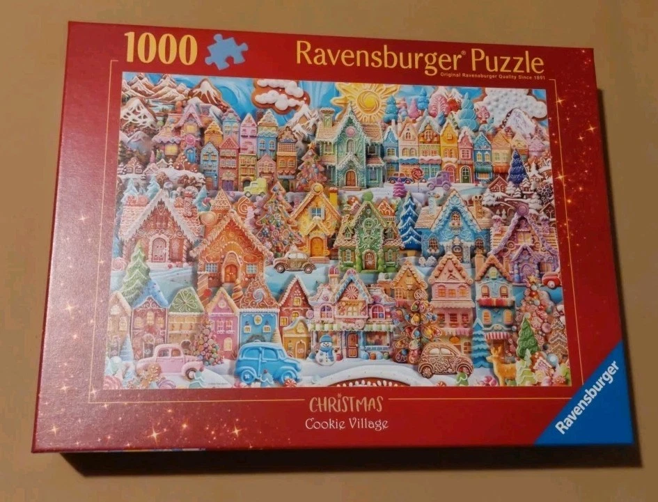 Ravensburger Jigsaw Puzzle 1000 Pieces - Christmas Cookie Village - Image 1 of 1