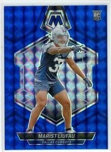 2024 Panini Mosaic Marist Liufau #370 Blue Mosiac RC /99 - Bild 1 von 2
