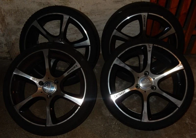 4x Sommerräder Felgen Carlsson für Smart - Bild 1 von 4