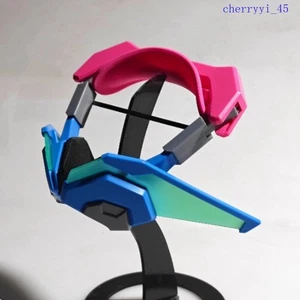 Overwatch 2 D.Va LED Stirnband Bluetooth Wireless Cosplay Light Up Prop Comic Con - Bild 1 von 10