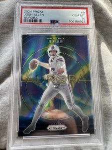 Josh Allen 2024 PRIZM AURORA PSA 10 🔥 CASE HIT 🔥 SSP 🔥 Bills MVP 🔥 RARE - Bild 1 von 3