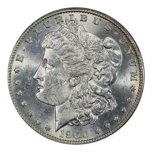 Dólar Morgan 1900-S graduación profesional MS-61 - Imagen 1 de 4