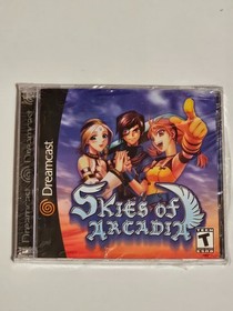 New Sealed Skies of Arcadia Sega Dreamcast Video Game