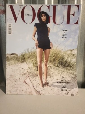 Vogue Italia Magazine June 2018 Mica Cover By Willy Vanderperre Wanderers Unread - Image 1 of 4