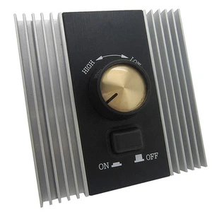 DAYTON 22PP74 Speed Control, 120V AC, SPST, 12 A 22PP74 - Picture 1 of 1