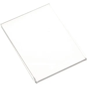 Plymor Clear Acrylic Folder-Style Sign Display Holder, 2" W x 2.75" H - Picture 1 of 1
