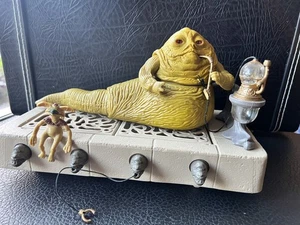 Vintage Kenner Star Wars ROTJ Jabba The Hutt Play Set 1983 Complete - Picture 1 of 7